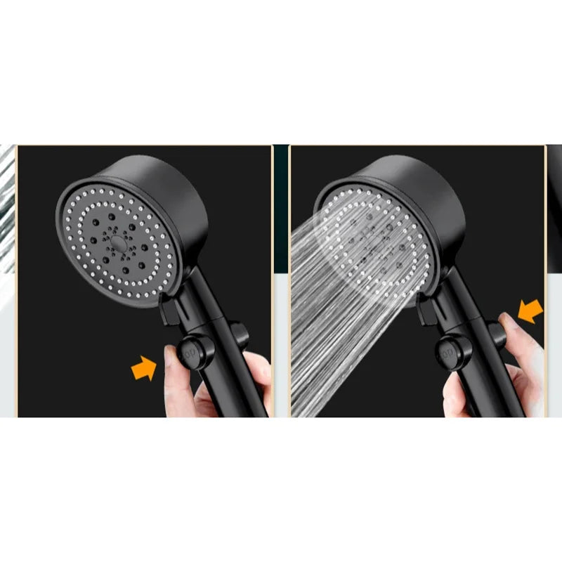 Xiaomi Shower Head 6 Modes Water Saving Adjustable High Pressure Showerhead Handheld Spray Hangable Bathroom Accessories