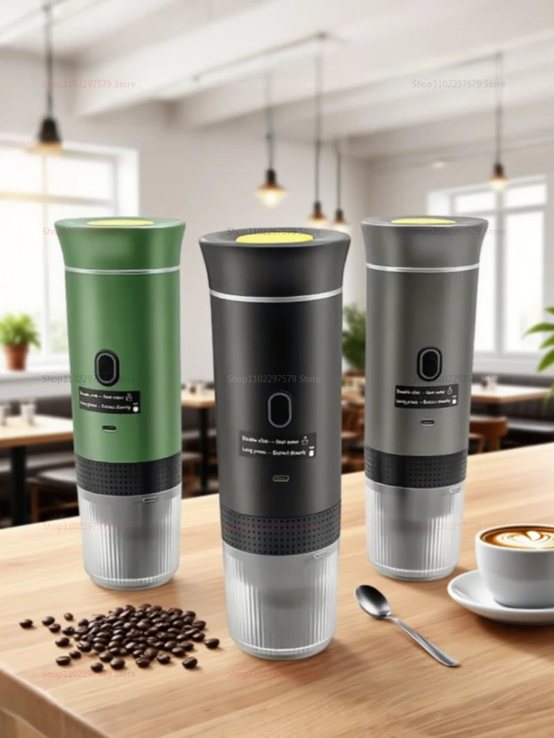 Electric Coffee Machine Travel Handy 3 In1 Espresso Portable Coffee Espresso Maker Machine Cafe Portable Capsule Coffee Machine