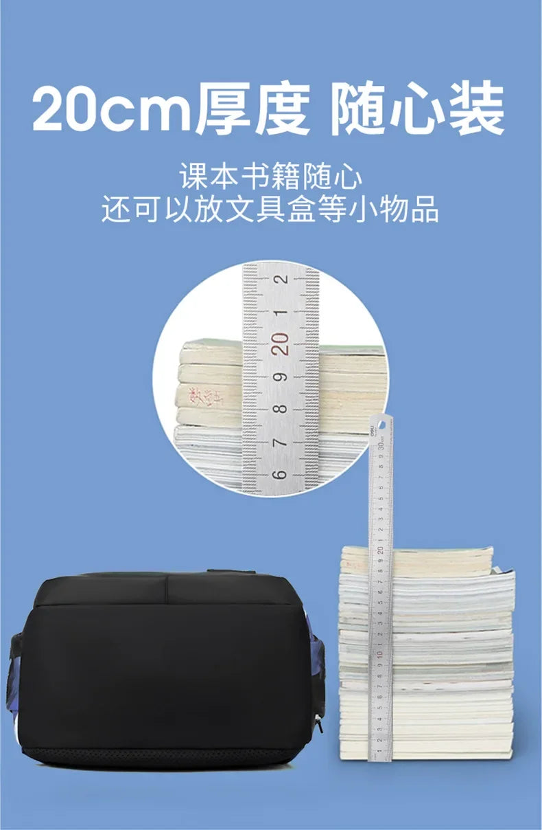 2024 Waterproof Children school Backpack School Bags Boys kids Schoolbag primary School backpack Kids Book Bag mochila1-6 garde