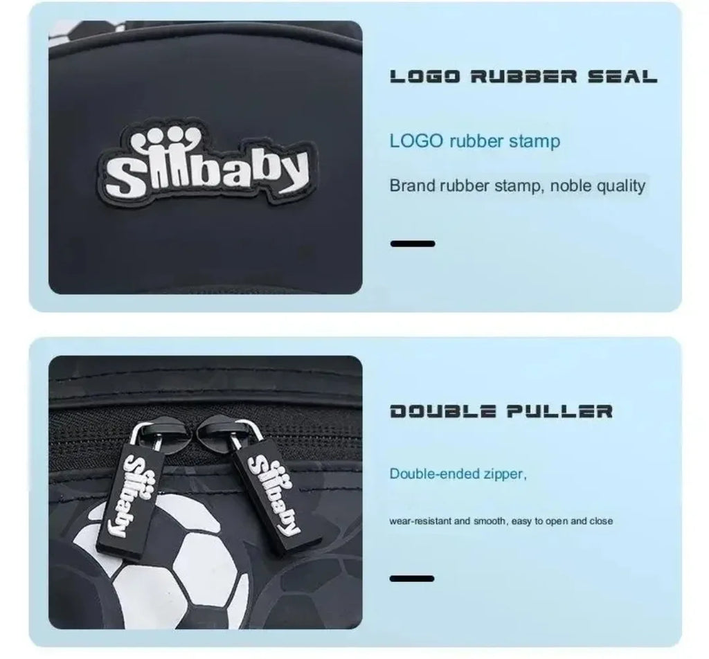 Boy Football Kids Backpack Children Schoolbag Anime Backpack Travel School Bags for Teenage Boy Mochila Escolar Infantil Menino