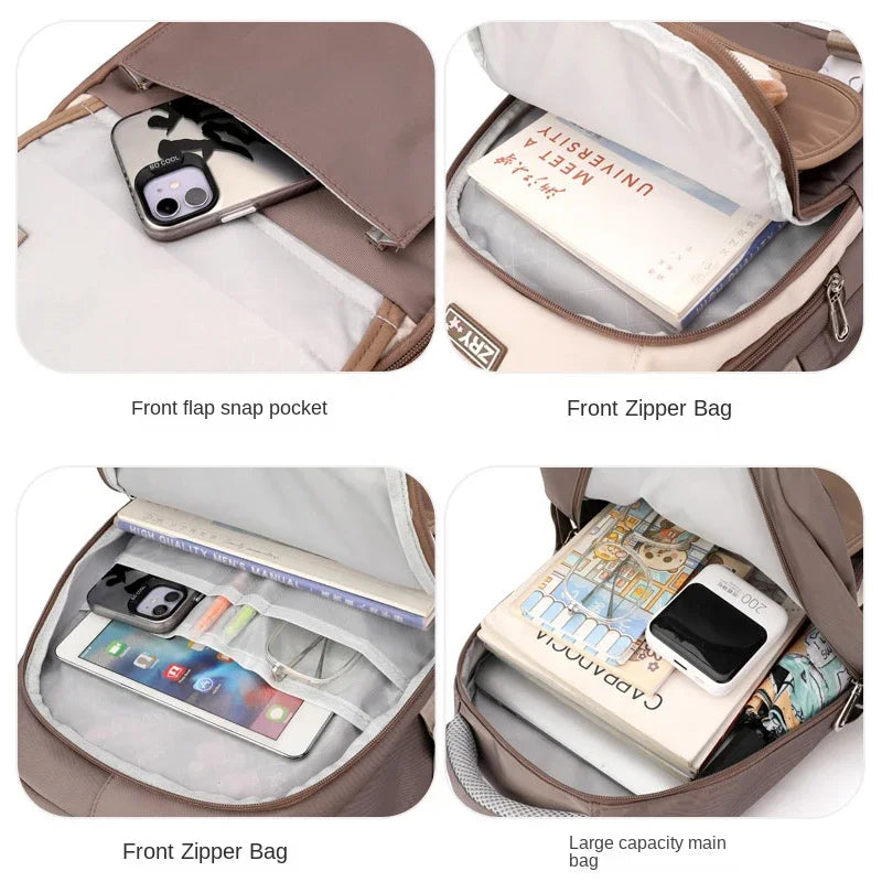 School Backpacks For Girls Large Capacity Middle School Backpack Lightweight Travel Bag School Bookbag College Student Backpack