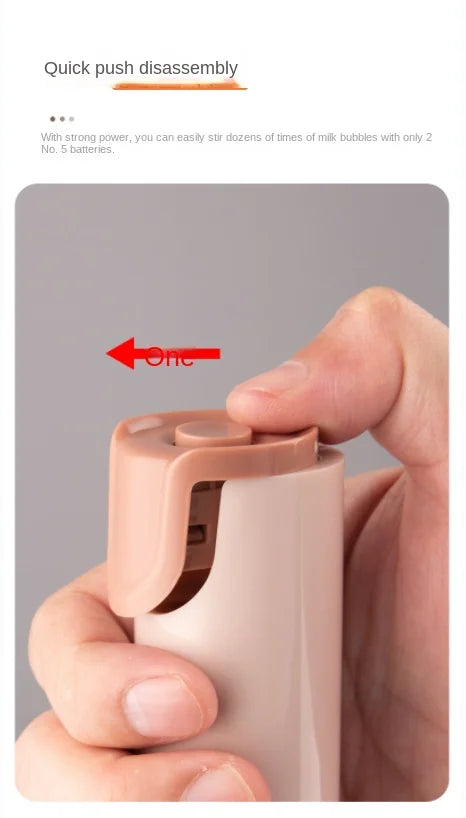 Electric Milk Frother Kitchen Drink Foamer Whisk Mixer Stirrer Coffee Cappuccino Creamer Whisk Frothy Blend Whisker Egg Beater