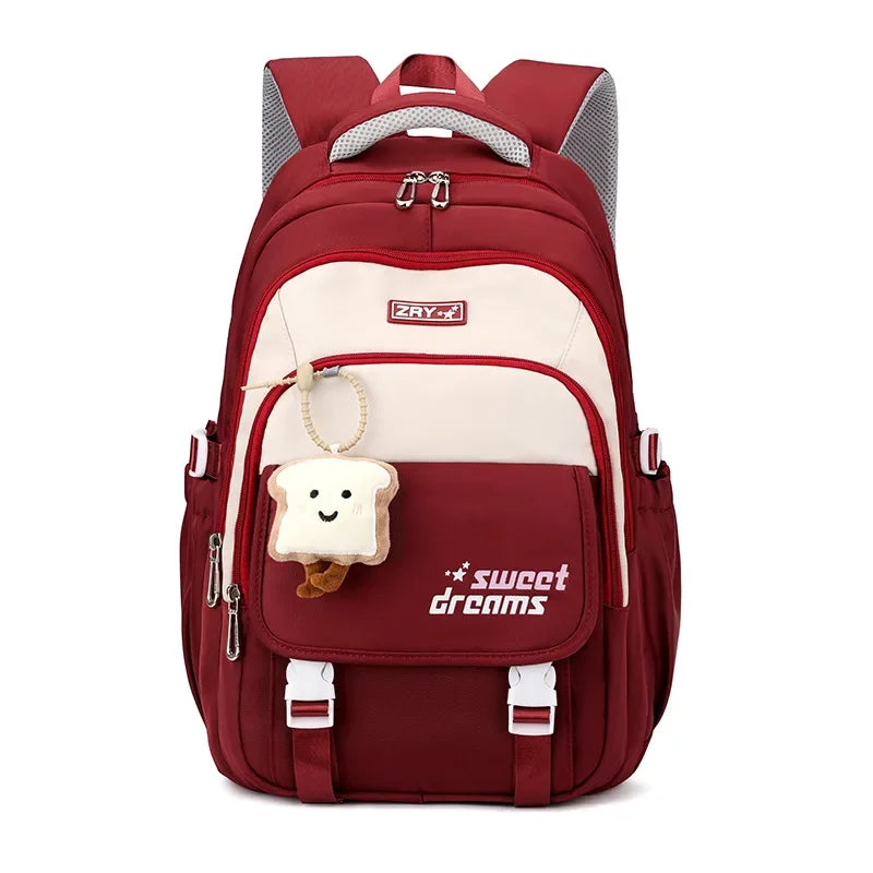 School Backpacks For Girls Large Capacity Middle School Backpack Lightweight Travel Bag School Bookbag College Student Backpack