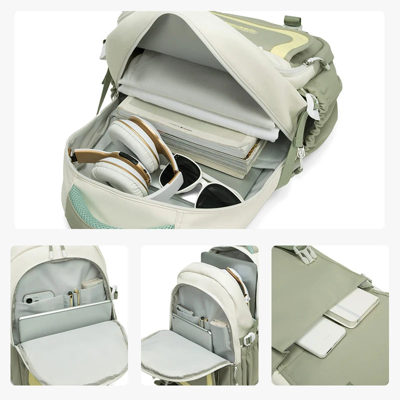 Schoolbags for Primary School Girls, Good-Looking, Waterproof, Junior High School Girls, Lightweight, Soft and Popular Backpacks