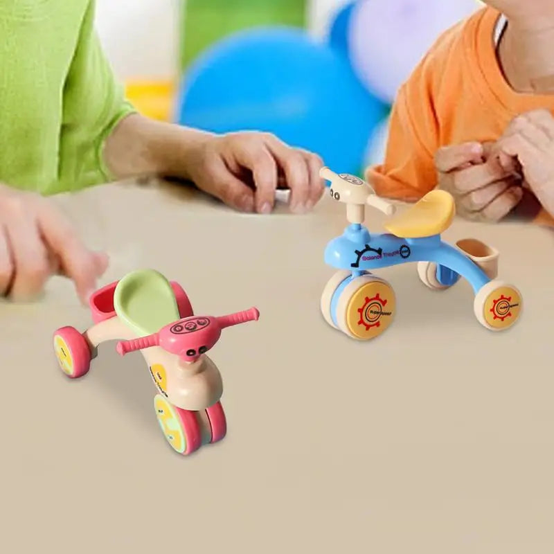Small Tricycle Assembly Tricycle Toy Creative Inertia Tricycle Push And Go Vehicle For Boys And Girls Fine Motor Skill Toy Car