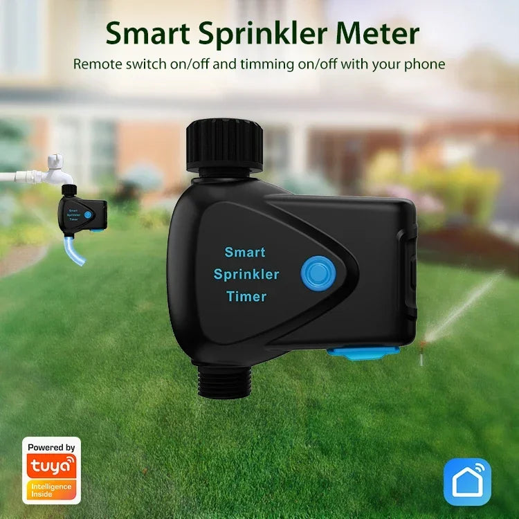 Tuya Smart Wifi Irrigation Water Timer Drip Irrigation Valve Controller Smart Water Valve for Home Garden