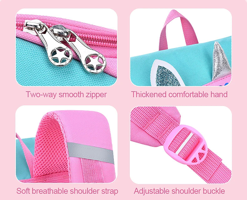 New elementary school students schoolbag shoulders backpack 6-12 years old one, two, three, four, five, six grades waterproof le