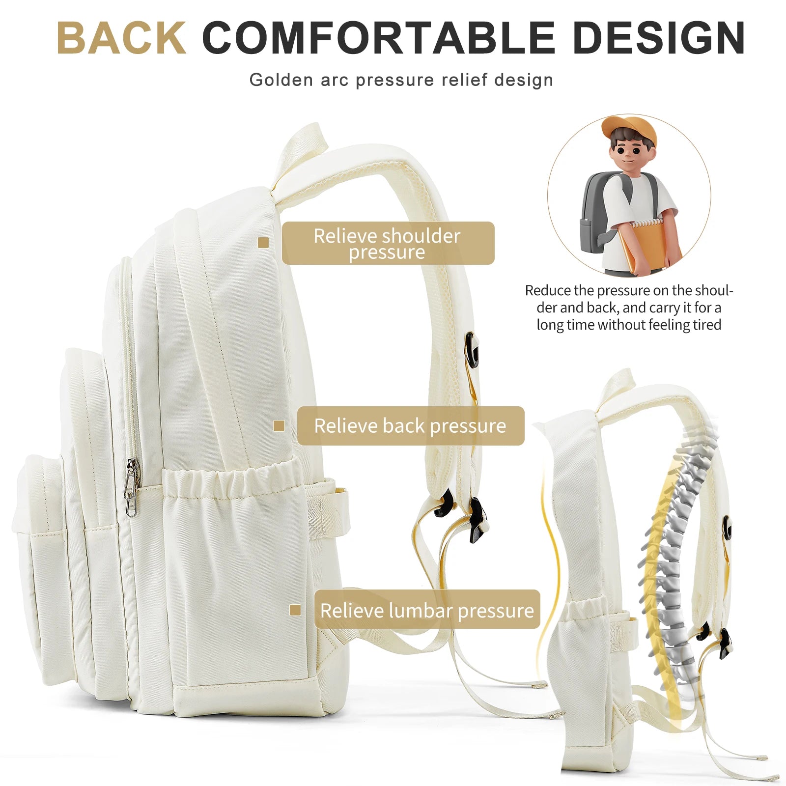 Backpack for Girls Teenager Travel School Backpacks Boys Children Rucksack Casual School Bags Backpack Cute Multipocket Book Bag