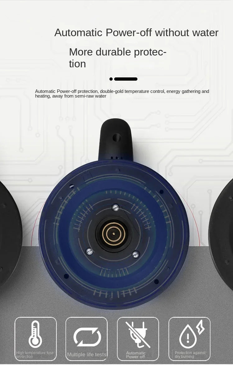 Electr Water Kettle For Tea 2L Electric Kettle Electric Teapot Water Boiler 2000W Tea Maker Cup Thermal Electric Tea Maker