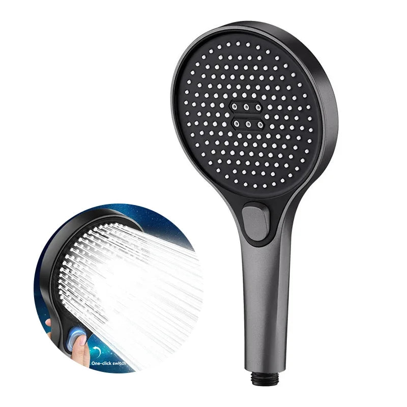 Xiaomi Original Shower Head, Large Panel Booster Shower Set, Water Output, 3-Speed Adjustment, Home Bathroom Facilities