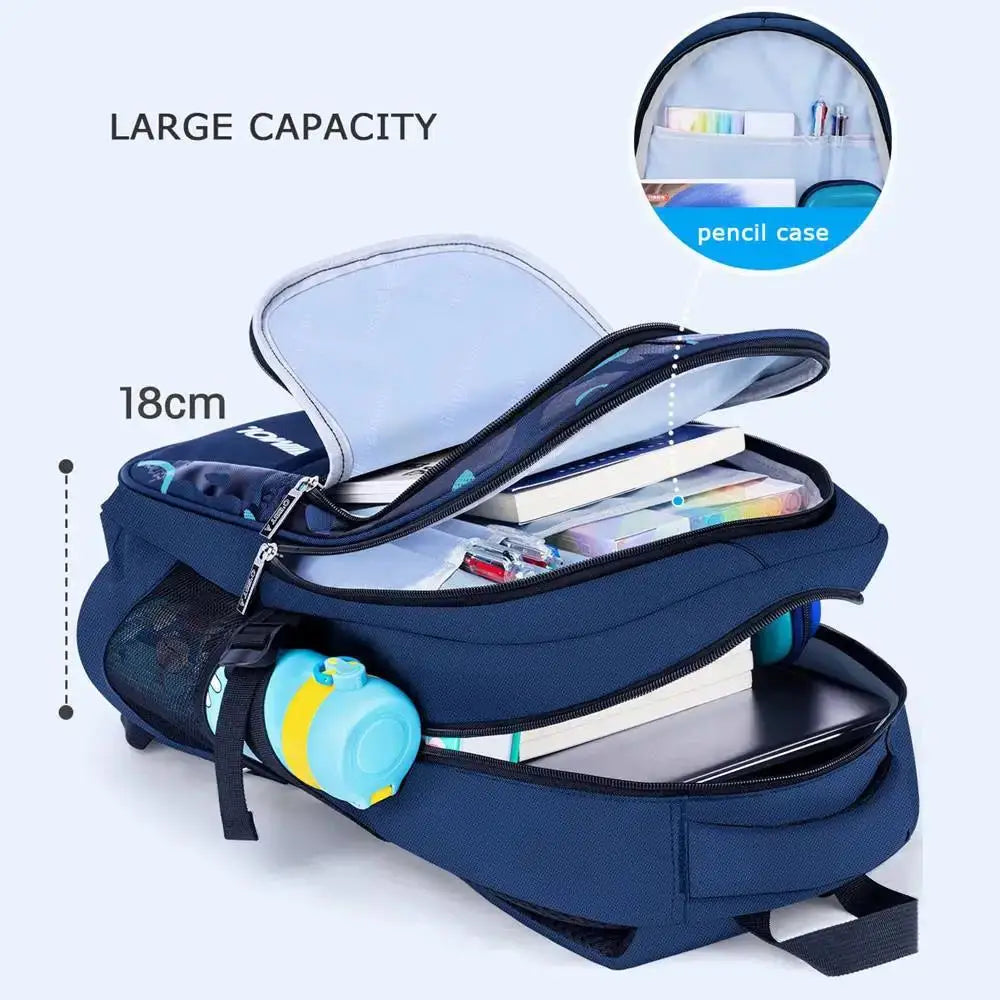 1PC New Children School Bags Kids Backpack in Primary Schoolbag for Teenager Boys Waterproof Backpacks Book Bag