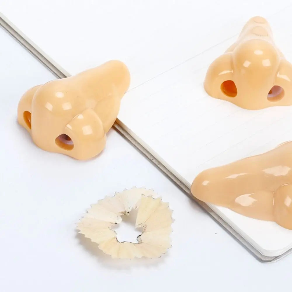 School Supplies Drawing Rewards Gift Pencil Cutting Tools Nose Pencil Sharpener Funny Pencil Sharpener Student Stationery