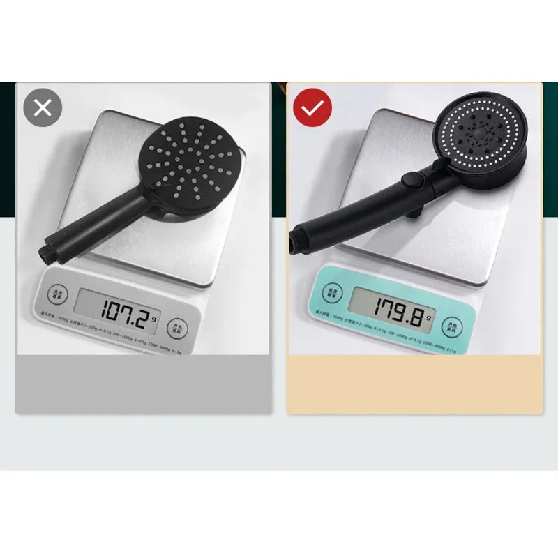 Xiaomi Shower Head 6 Modes Water Saving Adjustable High Pressure Showerhead Handheld Spray Hangable Bathroom Accessories