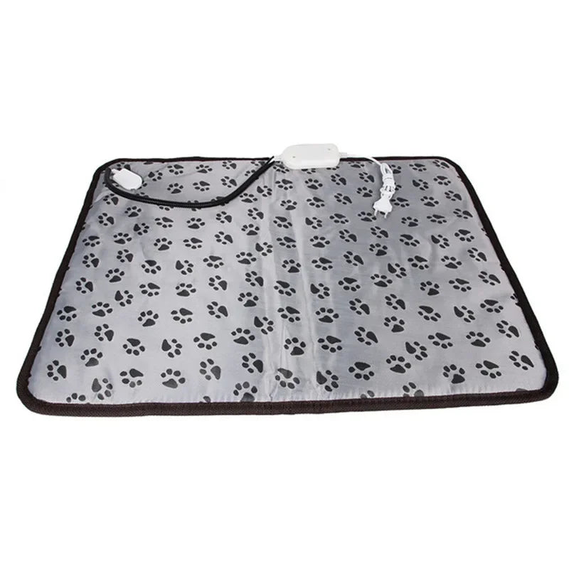 Pet Heated Mat Dog Temperature Adjustable Dog Heating Pad Waterproof Electric Heating Pad 3,9 Gears Timer Dog Sleeping Supplies