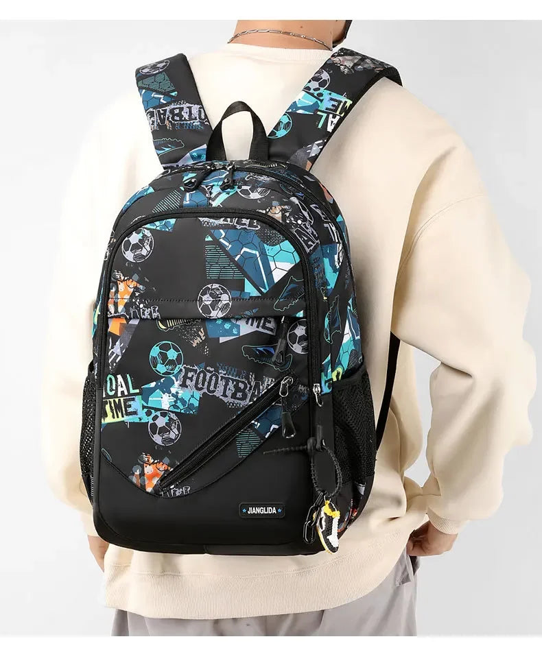 2024 Waterproof Children school Backpack School Bags Boys kids Schoolbag primary School backpack Kids Book Bag mochila1-6 garde