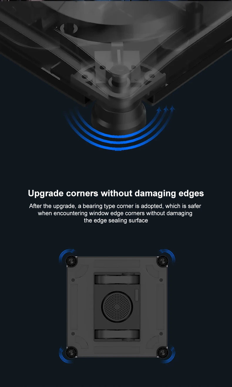 2024 New Intelligent Water Spray Window Cleaning Robot Home Fully Automatic Electric Remote Control Window Cleaning Tool