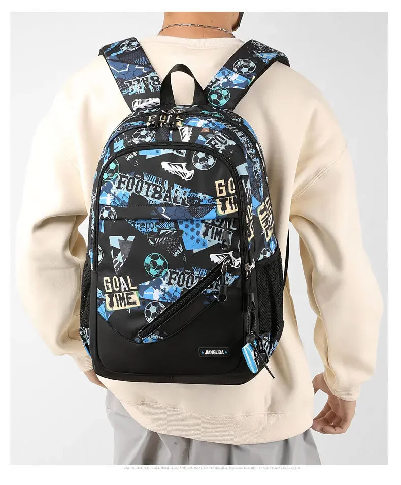 2024 Waterproof Children school Backpack School Bags Boys kids Schoolbag primary School backpack Kids Book Bag mochila1-6 garde