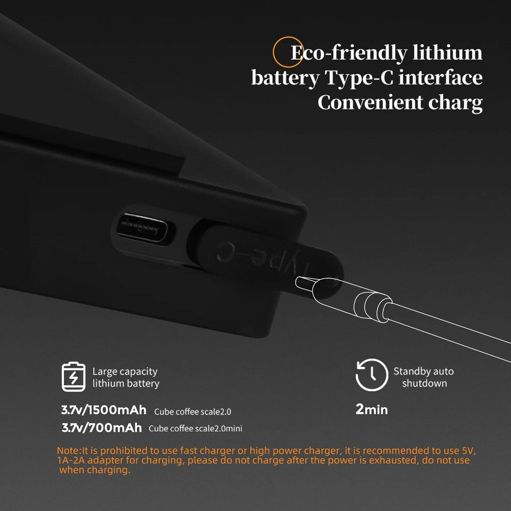 ABJI-Electronic Coffee Scale Coffee Electronic Scale Kitchen Electronic Scale Home Electronic Scale