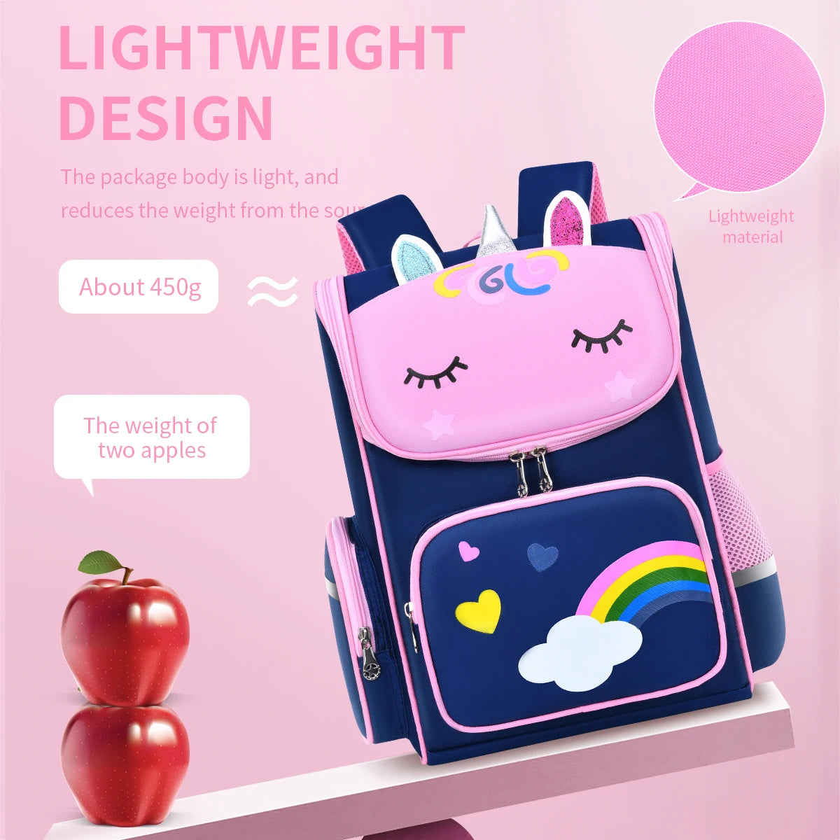 New elementary school students schoolbag shoulders backpack 6-12 years old one, two, three, four, five, six grades waterproof le