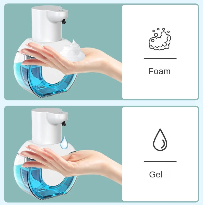 Smart Soap Dispenser 420ml Touchless Motion Sensor Washing Hand Device Wall-Mounted Liquid Soap Dispenser Liquid/Foam Model