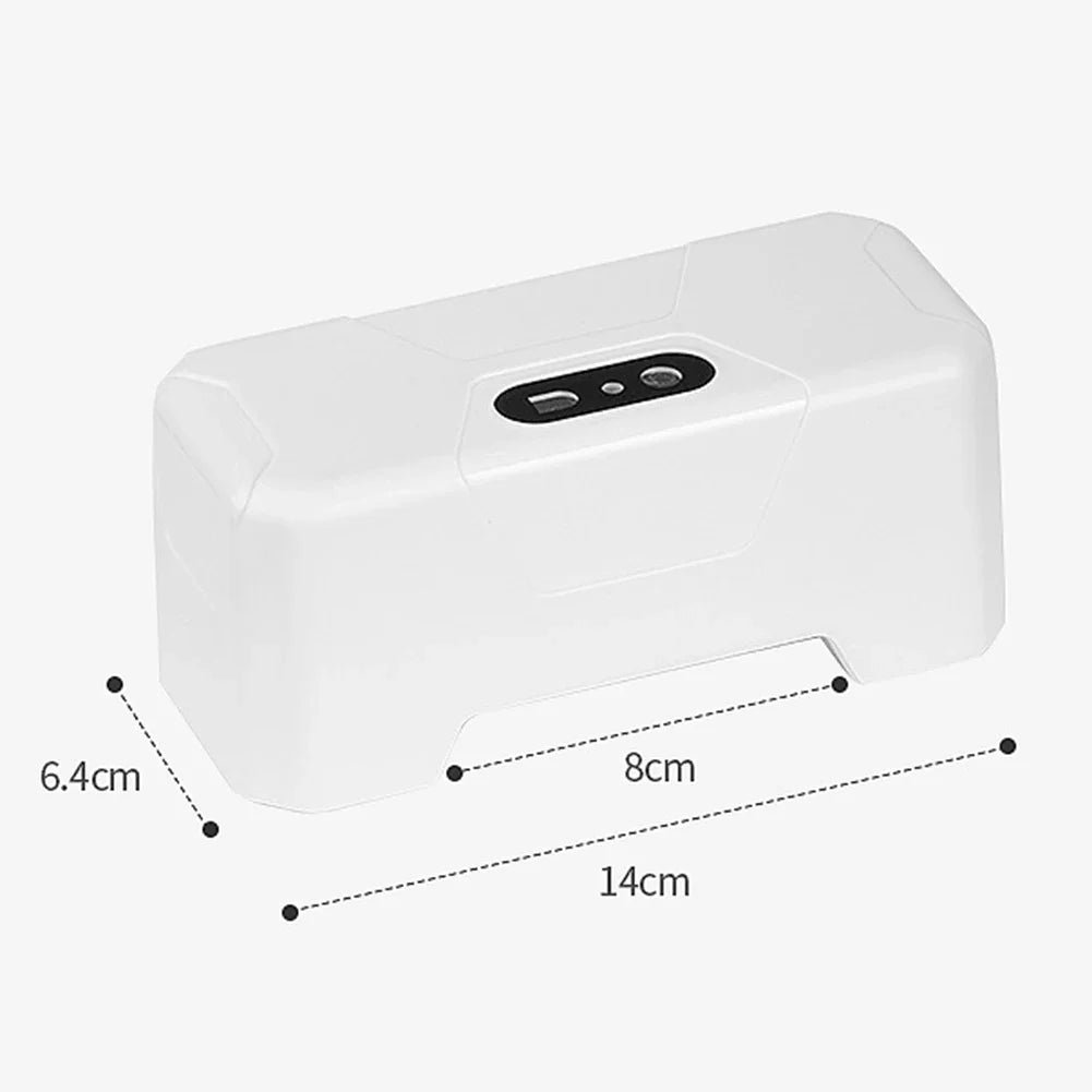 Touchless Smart Toilet Flush Automatic Toilet Flush Button Intelligent Infrared Sensor Waterproof On-Touch Flush Switch for Home