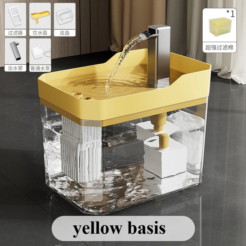 Cat Water Fountain Cat Automatic Dispenser Filters Circulating Flowing Water Intelligent Pet Automatic Water Dispenser