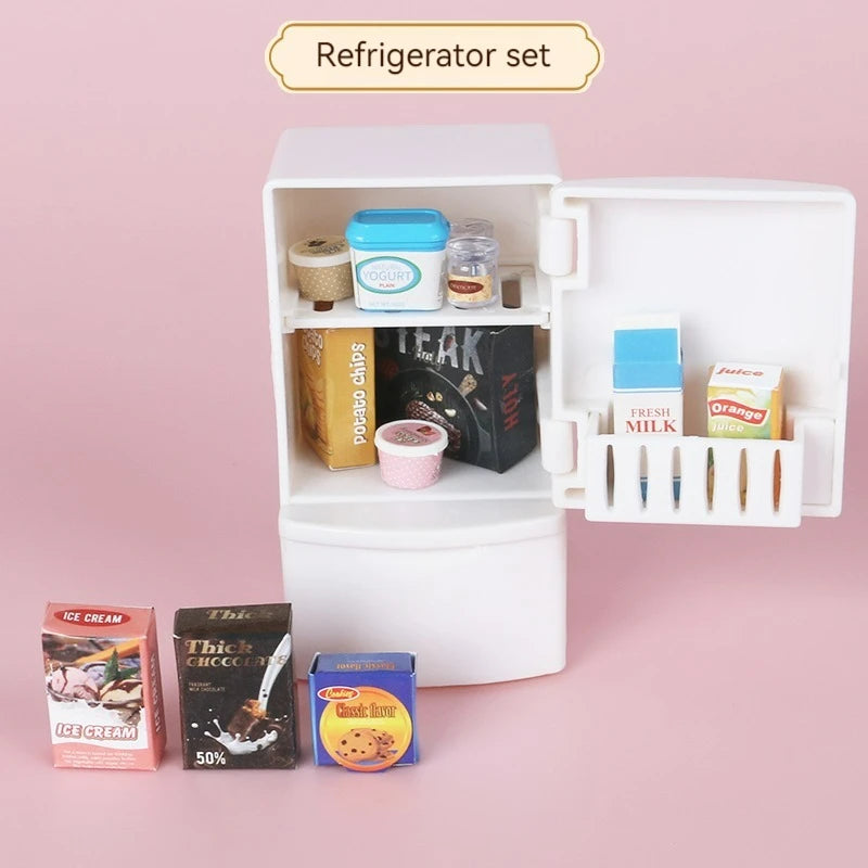 Children's simulated play house mini toy model ornaments