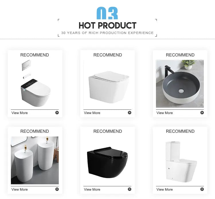 Modern Design Water Closet Easy Cleaning Intelligent Hanging Bathroom Ceramic Smart Wall Hung Toilet