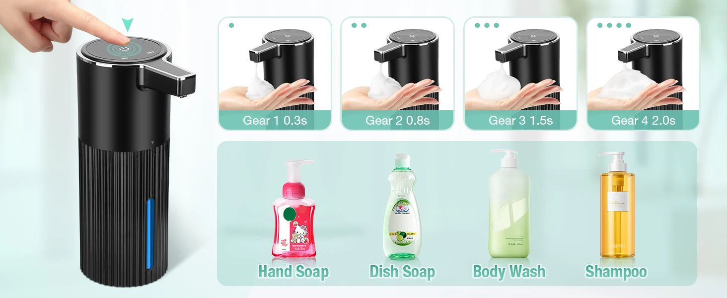 Smart Electric Soap Dispenser Automatic Sensing Hand Sanitizer Machine Household Smart Soap Dispenser Wall-mounted