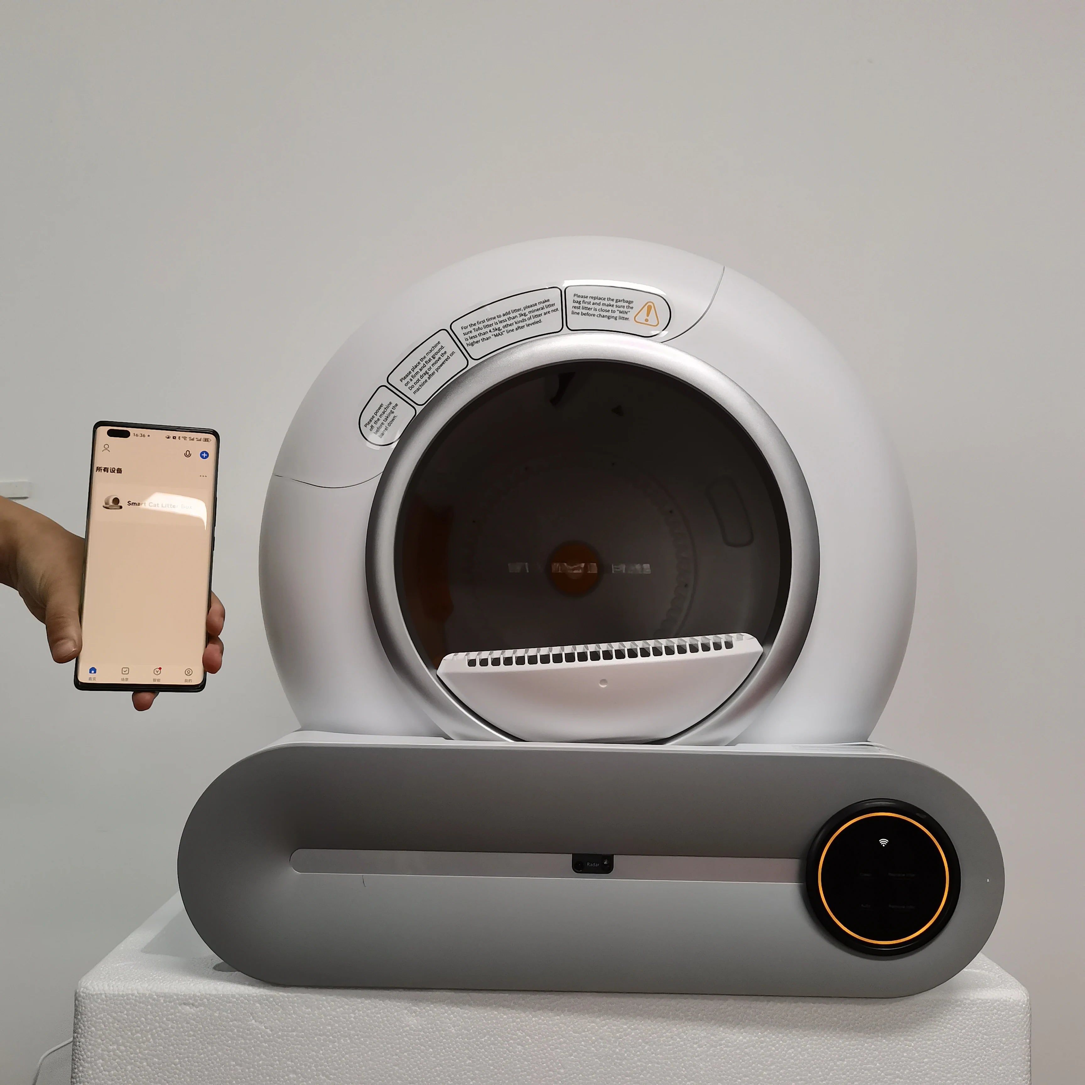 Automatic Pet Water Fountain Silent, Stainless Steel, LED Light, Pet Water Dispenser, For Cats & Dogs