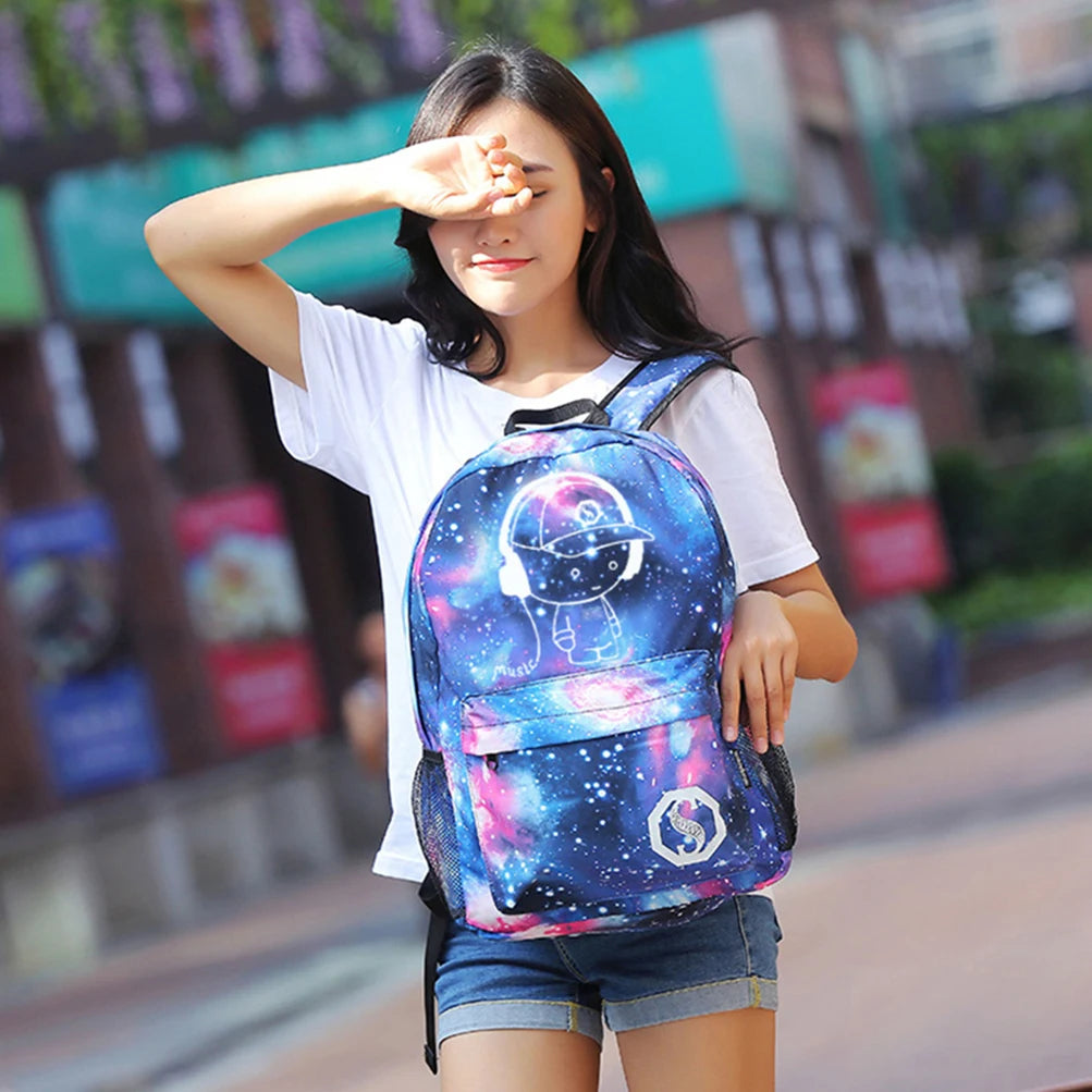 School Backpacks Kids Students Schoolbag Large Grade Children School Bags for Teenage Boys Girls Lightweight Junior High