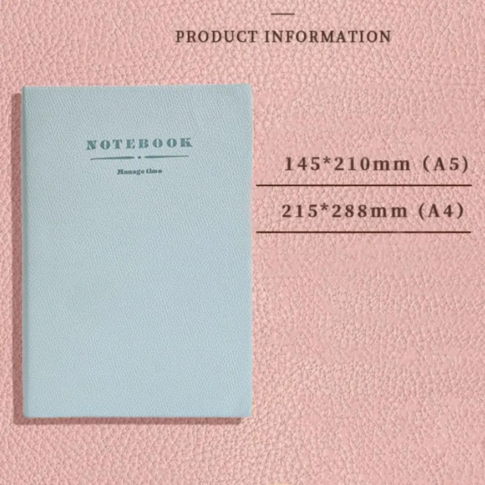School Supplies PU Cover Soft Leather Notebook Journals Writing Pads a4 a5 Office Notebook Diary Book Stationery Notebook School