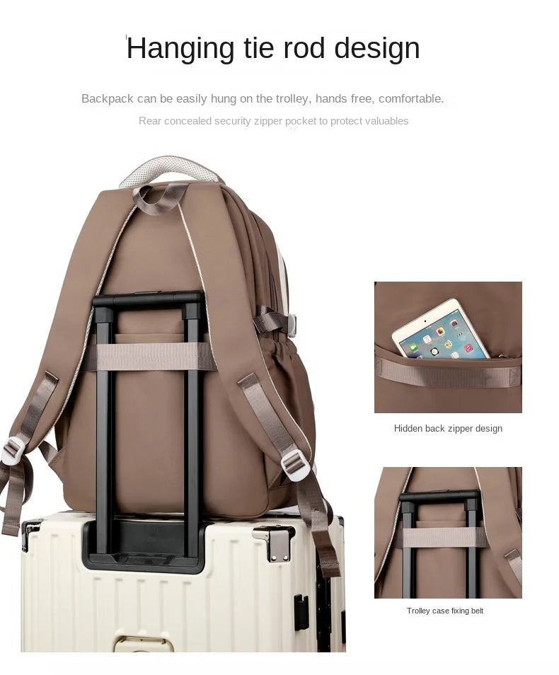 School Backpacks For Girls Large Capacity Middle School Backpack Lightweight Travel Bag School Bookbag College Student Backpack